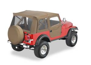 Supertop Classic - Jeep '55-75 CJ5 / '52-62 M38A1 (Tan; Clear Windows) | 51595-04