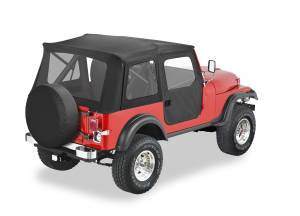 Supertop Classic - Jeep '76-83 CJ5 (Black Denim; Clear Windows) | 51597-15