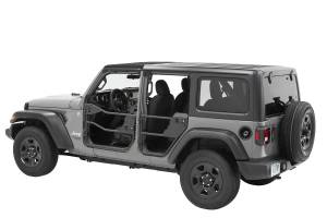 Element Doors - Jeep '20-26 Gladiator / '18-26 Wrangler JL (Front; Matte Black) | 51740-01 - Image 2