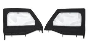 Element Upper Doors - Jeep '20-26 Gladiator / '18-26 Wrangler JL (Front; Black Twill) | 51742-17