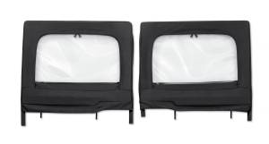 Element Upper Doors - Jeep '20-26 Gladiator / '18-26 Wrangler JL 4-Door (Rear; Black Diamond) | 51743-35