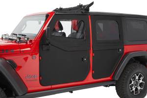 Full Fabric Doors - Jeep '20-26 Gladiator / '18-26 Wrangler JL (Rear; Black Diamond) | 51751-35 - Image 3