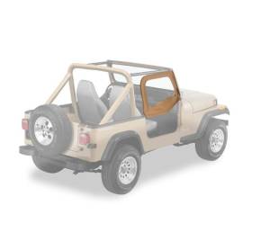 Bestop - Upper Fabric Doors - Jeep '88-95 Wrangler YJ (Rounded Upper Corner, Spice) | 51780-37 - Image 1