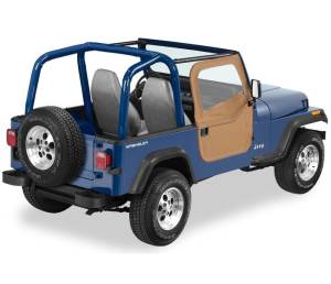 Full Fabric Doors - Jeep '80-86 CJ7 / '87-95 Wrangler YJ (Spice) | 51783-37 - Image 1