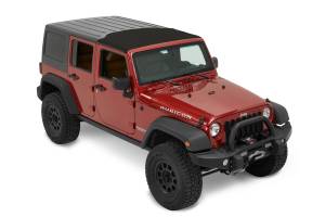 Sunrider for Hardtop - Jeep '07-18 Wrangler JK (Premium Black Twill; 2-Door or 4-Door) | 52453-17 - Image 1