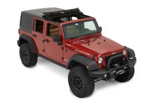 Sunrider for Hardtop - Jeep '07-18 Wrangler JK (Premium Black Twill; 2-Door or 4-Door) | 52453-17 - Image 7