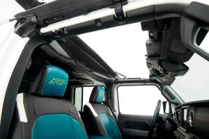 Sunrider for Hardtop - Jeep '20-26 Gladiator / '18-26 Wrangler JL (Premium Black Twill) | 52454-17 - Image 9