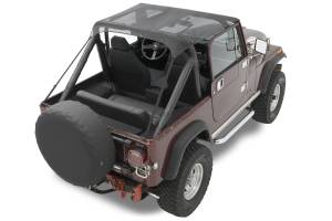 Traditional Bikini - Jeep '76-86 CJ7 / '81-85 Scrambler CJ8 / '87-91 Wrangler YJ (Mesh) | 52508-11 - Image 1