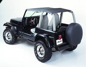 Strapless Safari Bikini - Jeep '92-95 Wrangler YJ (Charcoal / Gray) | 52529-09 - Image 1