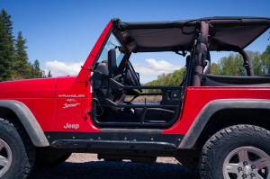 Bestop - Header Safari Bikini - Jeep '97-02 Wrangler TJ (Mesh) | 52531-11 - Image 6