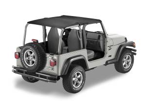 Header Safari Bikini - Jeep '03-06 Wrangler TJ Exc. Unlimited (Black Diamond) | 52532-35 - Image 1