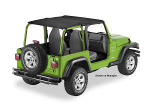 Header Safari Bikini - Jeep '04-06 Wrangler TJ Unlimited (Black Diamond) | 52544-35 - Image 1