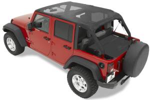 Header Safari Bikini - Jeep '07-09 Wrangler JK 4-Door (Mesh) | 52581-11 - Image 1
