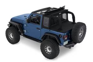 Bestop - Halftop Soft Top - Jeep '18-2023 Wrangler JL 2-Door (Black Diamond) | 53903-35 - Image 3