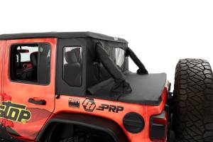 Bestop - Halftop Soft Top - Jeep '18-26 Wrangler JL 4-Door (Black Diamond) | 53904-35 - Image 3