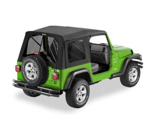 Supertop Classic - Jeep '97-06 Wrangler TJ Exc. Unlimited (Black Denim; Tinted Windows) | 54709-15 - Image 1