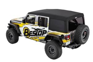 Supertop Ultra - Jeep '18-26 Wrangler JL 4-Door (Premium Black Twill) | 54725-17 - Image 2
