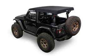 Supertop(R) Glide - Jeep 2018-26 Wrangler JL; 2-Door (Squareback, Black Diamond) | 54728-35 - Image 2