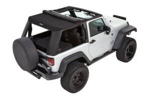 Trektop Pro - Jeep '07-18 Wrangler JK 2-Door (Premium Black Twill) | 54862-17 - Image 2