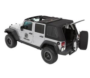 Trektop Pro - Jeep '07-18 Wrangler JK 4-Door (Premium Black Twill) | 54863-17 - Image 1