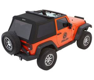 Bestop - Trektop Glide - Jeep '07-18 Wrangler JK 2-Door (Black Diamond) | 54922-35 - Image 5