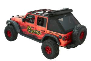 Trektop Ultra - Jeep '18-26 Wrangler JL 4-Door (Premium Black Twill) | 54925-17 - Image 1