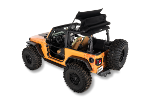 Trektop Glide 2-Door for JL - Jeep 2018-26 Wrangler JL (Premium Black Twill) | 54930-17 - Image 10