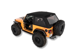 Trektop Glide 2-Door for JL - Jeep 2018-26 Wrangler JL (Premium Black Twill) | 54930-17 - Image 20