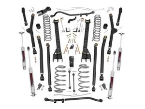 Rough Country - Rough Country - 4 Inch Lift Kit - Long Arm - Jeep Wrangler TJ 4WD (1997-2006) | 66330 - Image 1