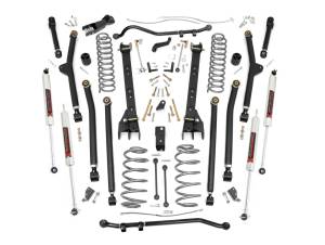 Rough Country - Rough Country - 4 Inch Lift Kit - Long Arm - M1 - Jeep Wrangler TJ 4WD (1997-2006) | 66340 - Image 1