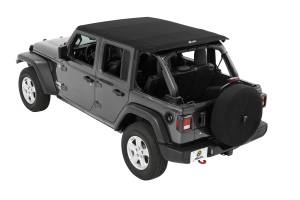 Trektop - Jeep '18-26 Wrangler JL 4-Door (Premium Black Twill) | 56863-17 - Image 2