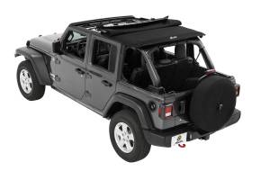 Trektop - Jeep '18-26 Wrangler JL 4-Door (Premium Black Twill) | 56863-17 - Image 3