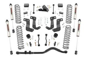 Rough Country - 3.5 Inch Lift Kit - C/A Drop - Stage 1 - V2 - Jeep Wrangler Unlimited (18-23) | 66870