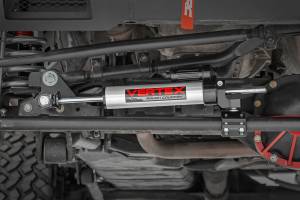 Rough Country - Rough Country - Vertex Steering Stabilizer - Pass-Through - Jeep Wrangler JK/Wrangler Unlimited (07-18) | 680900 - Image 3
