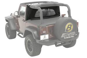 Wrap-Around Windjammer - Jeep '03-06 Wrangler TJ (Black Diamond) | 80035-35