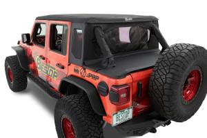 Halftop Conversion Kit - Jeep '18-2023 Wrangler JL 4-Door (Black Diamond) | 80100-35 - Image 1