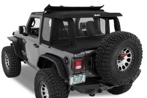 Halftop Conversion Kit - Jeep '18-26 Wrangler JL 2-Door (Black Diamond) | 80101-35 - Image 2