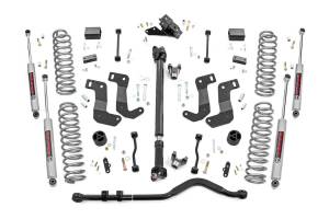 Rough Country - 3.5 Inch Lift Kit - C/A Drop - FR D/S - Jeep Wrangler Unlimited Rubicon (18-23) | 69031
