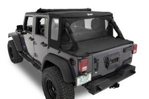 Halftop Conversion Kit - Jeep '07-18 Wrangler JK 4-Door (Premium Black Twill) | 80103-17 - Image 6