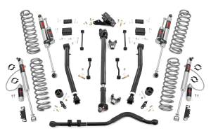 Rough Country - 3.5 Inch Lift Kit - Adj Lower - FR D/S - M1R - Jeep Wrangler Unlimited Rubicon (18-23) | 69144