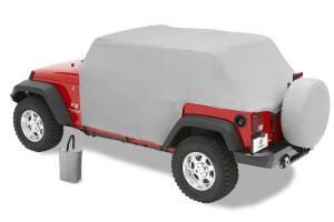 All Weather Trail Cover - Jeep '07-18 Wrangler JK 4-Door (Charcoal / Gray) | 81041-09