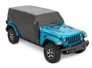 All Weather Trail Cover - Jeep '07-18 Wrangler JK / '18-26 JL 4-Door (Black, Hard Top) | 81045-01 - Image 2