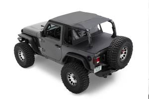 Bestop - Duster Deck Cover - Jeep '18-26 Wrangler JL 2-Door (Black Diamond) | 90035-35 - Image 2