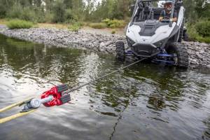 Factor 55 - FLATLINK XTV  WINCH SHACKLE MOUNT -- BLUE | 00070-02 - Image 1