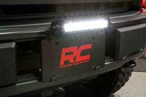 Rough Country - Rough Country - LED Light Kit - License Plate Mount - 8 in. Single Row Black Series | 70183 - Image 4