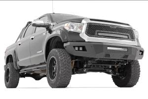 Rough Country - Rough Country - Mesh Grille - 30 in. Dual Row LED - Black - White DRL - Toyota Tundra (14-17) | 70225 - Image 4