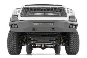 Rough Country - Rough Country - Mesh Grille - 30 in. Dual Row LED - Black - Toyota Tundra 2WD/4WD (2014-2017) | 70226 - Image 3