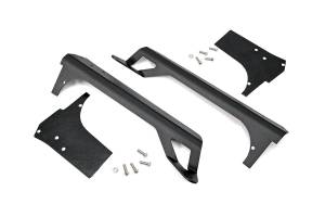 Rough Country - Rough Country - LED Light Mounts - Upper Windshield - 50 in. - Jeep Wrangler TJ (97-06)/Wrangler Unlimited (04-06) | 70503 - Image 1