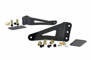 Rough Country - LED Light Mount - Upper Windshield - 50 in. Curved - Chevy/GMC 1500/1500 SUV/2500HD/3500HD (07-14) | 70507