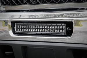 Rough Country - LED Light Mount - Bumper - 20 in. - Chevy Silverado 2500 HD 4WD (2011-2014) | 70522 - Image 1